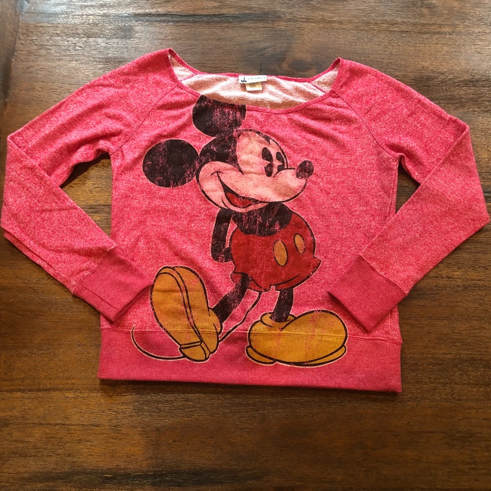Disney parks Mickey Mouse sweatshirt size small